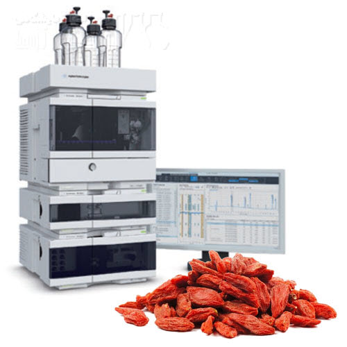 اندازه گیری قند موجود در توت با Hplc