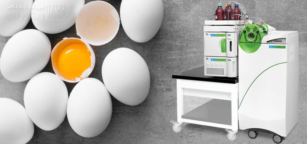 تشخیص فیپرونیل در تخم مرغ با triple quadrupole LC/MS/MS