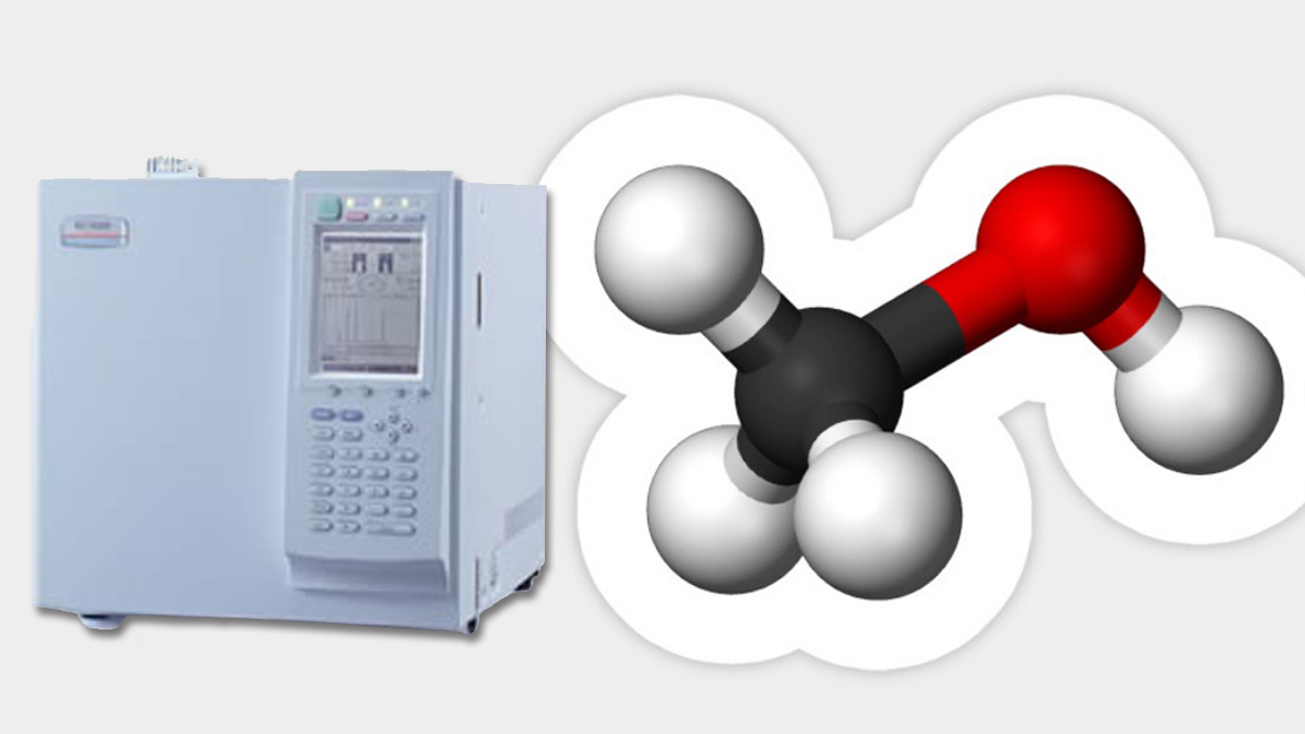 تشخیص متانول و اتانول در صنایع غذایی با استفاده از دستگاه جی سی