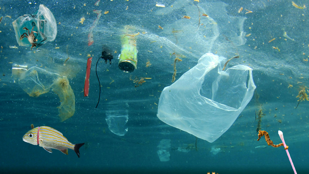 آلودگی آبهای اقیانوس ها توسط پلاستیک ها