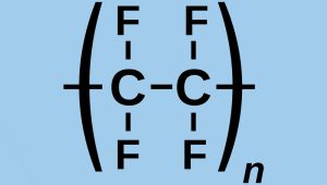 ساختار مولکولی پلی تترا فلوراتیلن