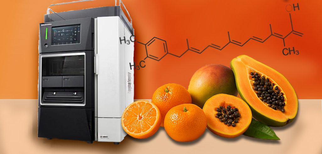 تعیین ​​بتا-کریپتوگزانتین در پرتقال ماندارین با روش HPLC